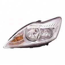 Ford Focus 2008-2011 Chrome Inner Halogen Head Lamp Unit Passenger Side